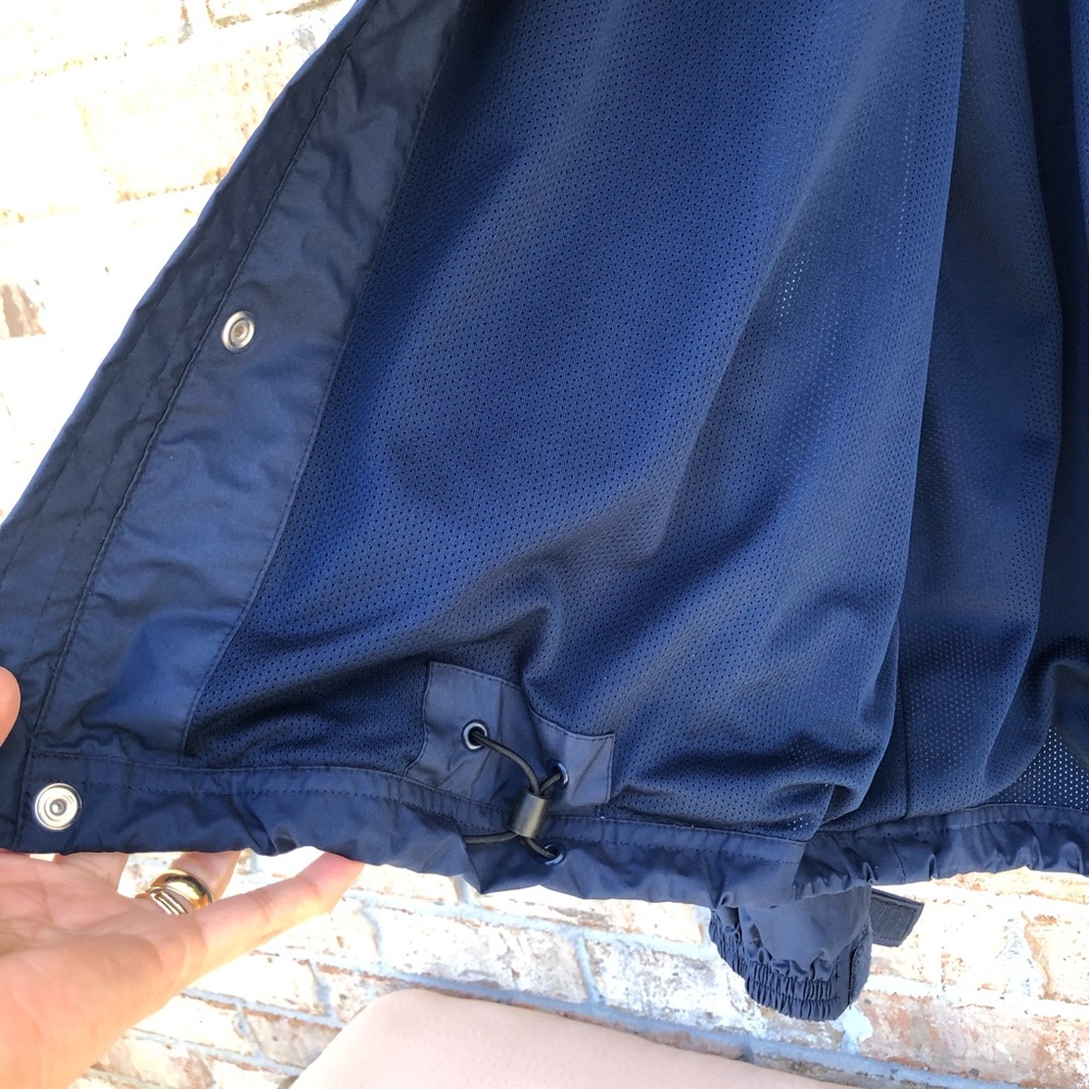 Adidas Clima Proof Polyester Men Lightweight Navy… - image 6